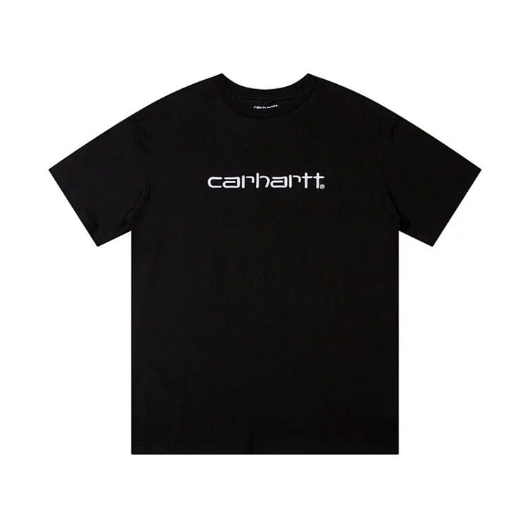 Kaha letter short-sleeved T-shirt for men and women