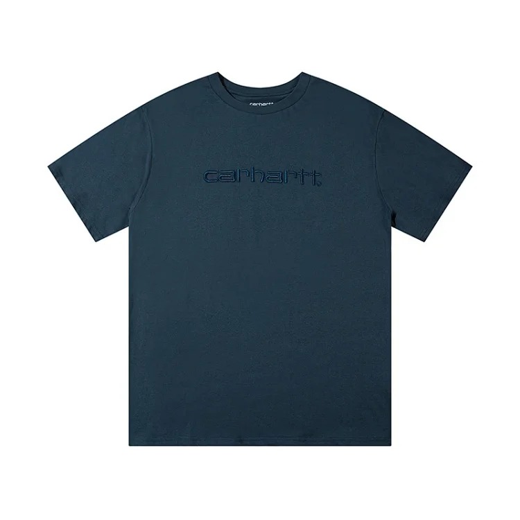 Kaha letter short-sleeved T-shirt for men and women