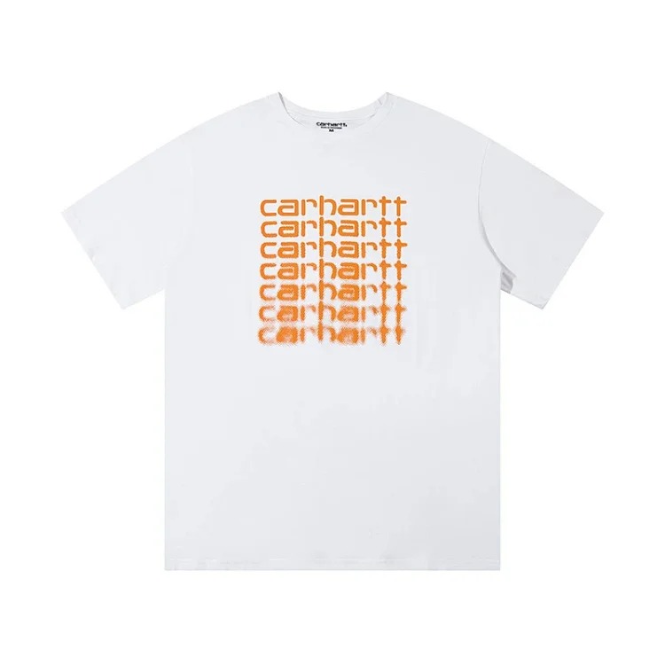 Kaha letter short-sleeved T-shirt for men and women