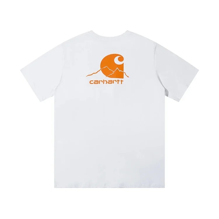 Kaha letter short-sleeved T-shirt for men and women