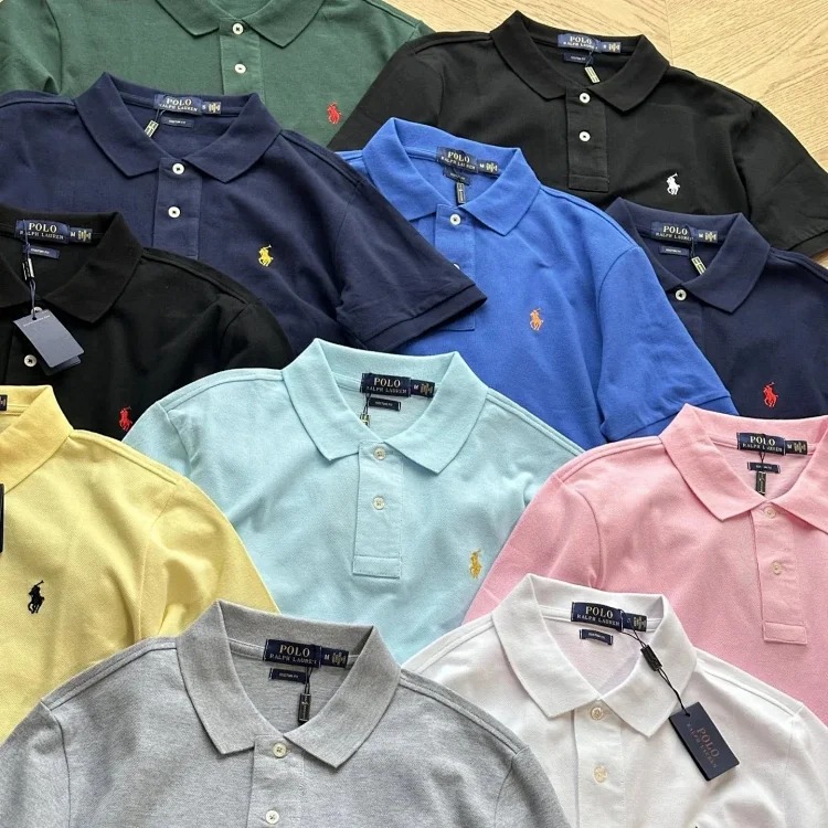 Asics Basic short-sleeved POLO shirts for men and women