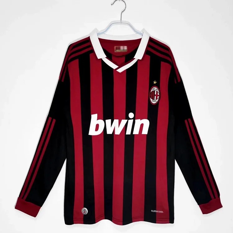 Popular retro football uniforms AC/No. 22 Kaka No. 80 Ronaldinho Manchester United Red Devils Beckham
