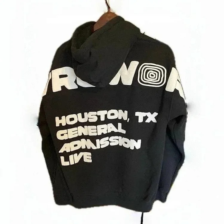 Ink foam printed hoodie plus size sweatshirt(pic6) Ink foam printed hoodie plus size sweatshirt