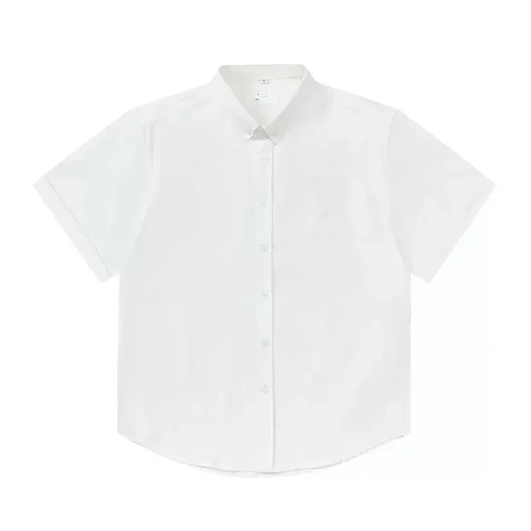 Love embroidered cotton shirt for men and women