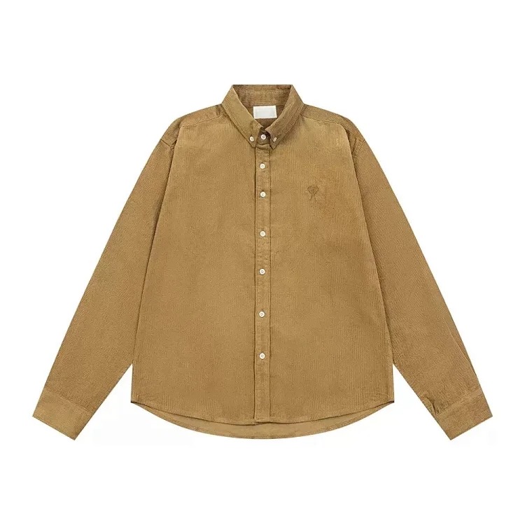Love embroidered cotton shirt for men and women