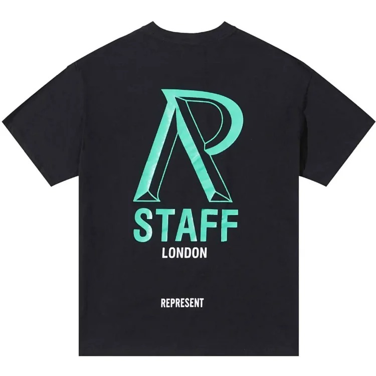 Washed distressed short-sleeved collection Doberman vintage retro heavyweight T-shirt