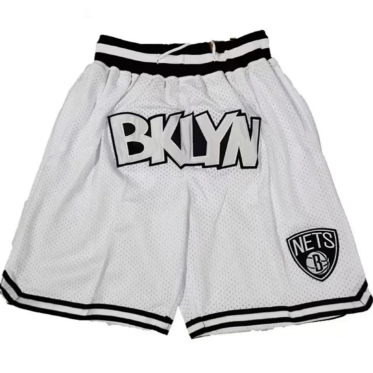 Heavyweight JustDon Lakers Magic Heat James Kobe embroidered mesh hip hop basketball sports shorts
