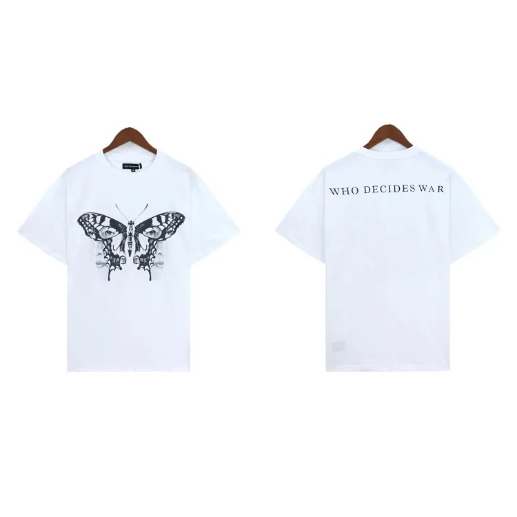 Washed printed loose mens short-sleeved t-shirt American top(pic12) Washed printed loose men's short-sleeved t-shirt American top
