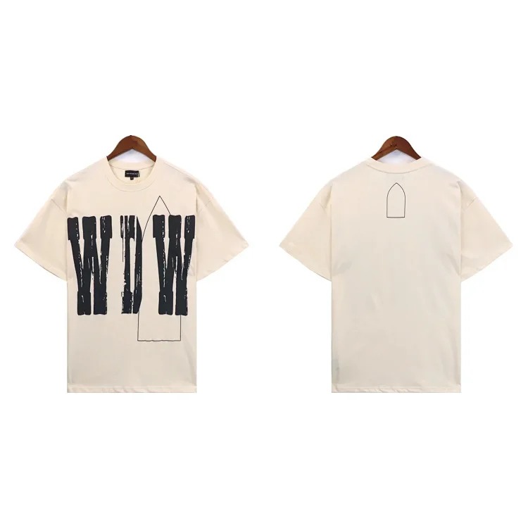 Washed printed loose mens short-sleeved t-shirt American top(pic5) Washed printed loose men's short-sleeved t-shirt American top