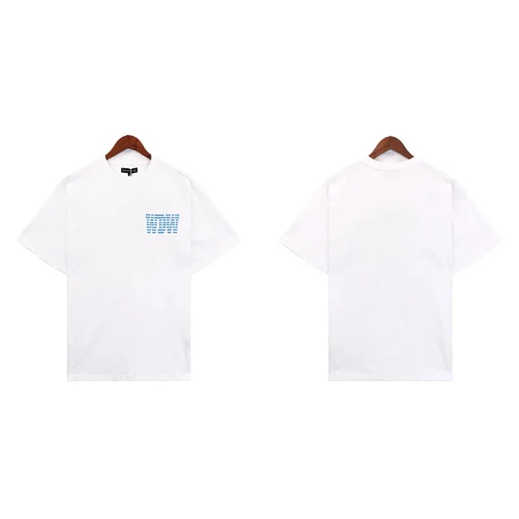 Washed printed loose mens short-sleeved t-shirt American top(pic8) Washed printed loose men's short-sleeved t-shirt American top