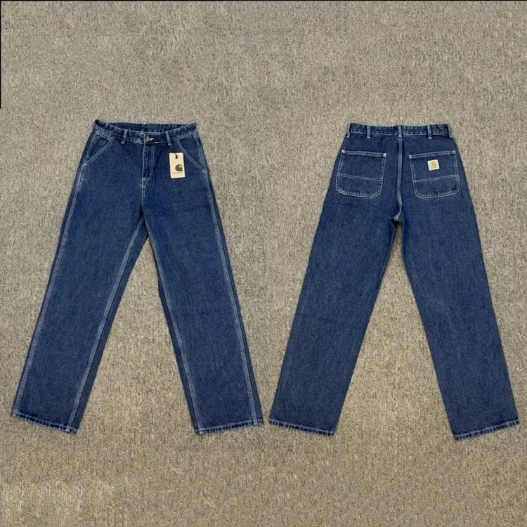 CARHARTT WIP SIMPLE PANT Carhart straight-leg washed casual jeans