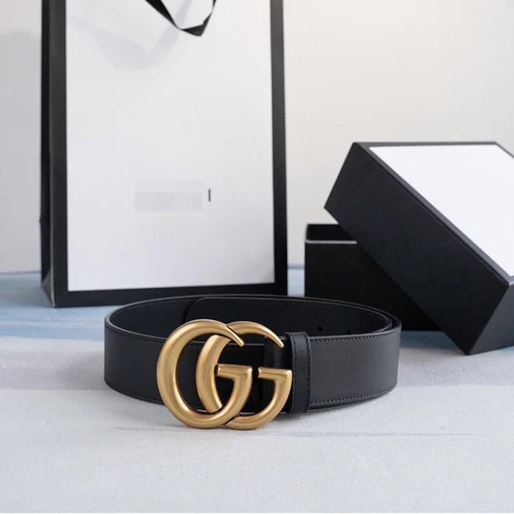 G Home Men's New Double G Belt Belt Leather Goods 4.0 Men's Model