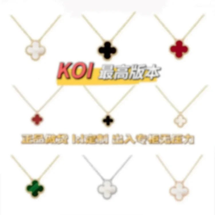 Fine necklace made of V-gold with CNC carving technology