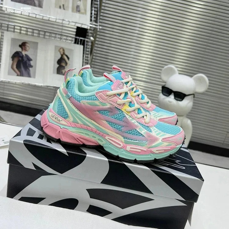 OFF-White C/O VirGil Abloh joint retro dad mountaineering sports and casual shoes