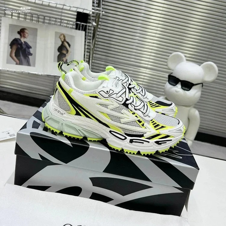 OFF-White C/O VirGil Abloh joint retro dad mountaineering sports and casual shoes