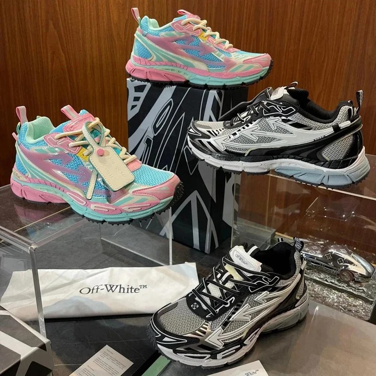 OFF-White C/O VirGil Abloh joint retro dad mountaineering sports and casual shoes