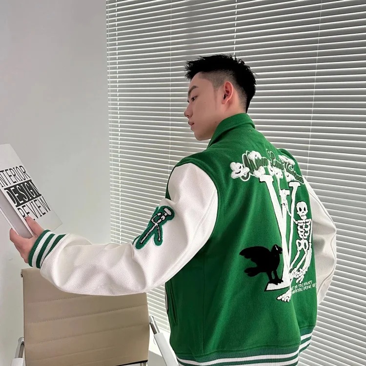 V Wizard of Oz baseball uniform jacket for men and women