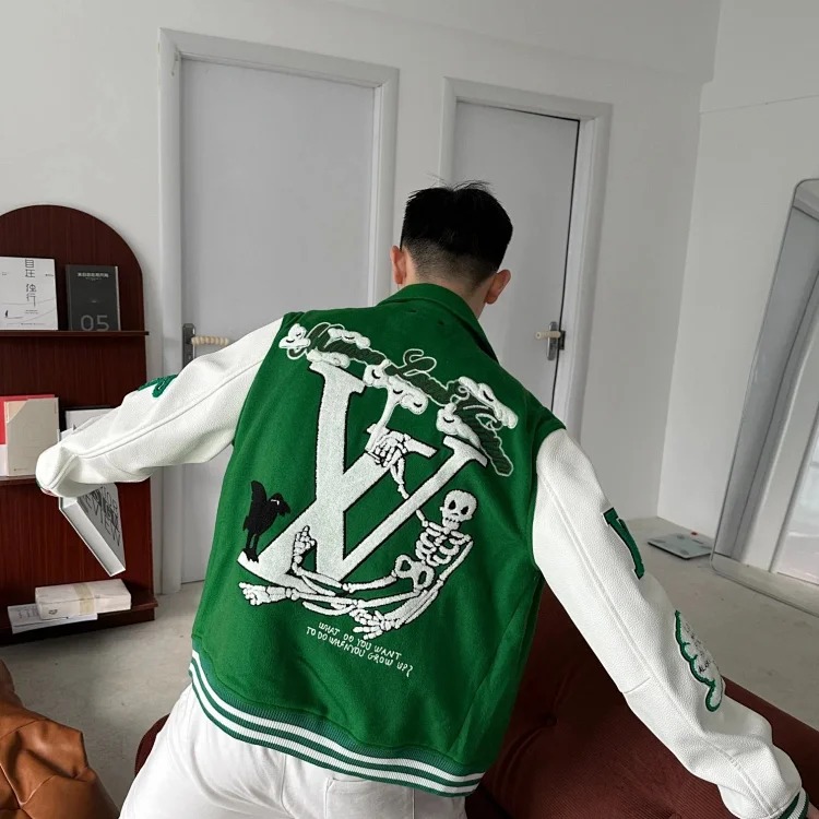 V Wizard of Oz baseball uniform jacket for men and women