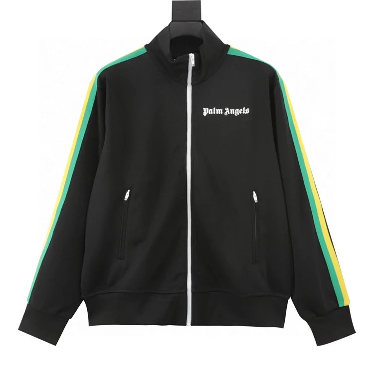 Gucci Pa classic rainbow webbing trousers. The fabric is made of custom-dyed polyester pique fabric. The fabric is 280g. To ensure that the color of each pair is the same, the fabric is cut