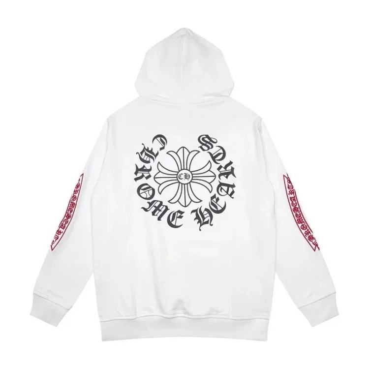 CH cross hooded sweatshirt is versatile and fashionable