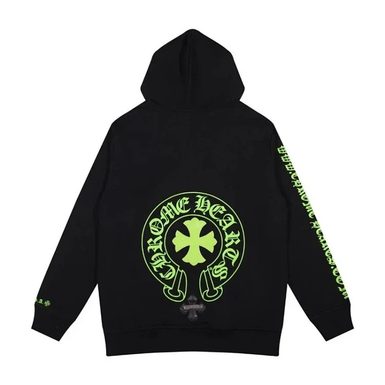 CH cross hooded sweatshirt is versatile and fashionable