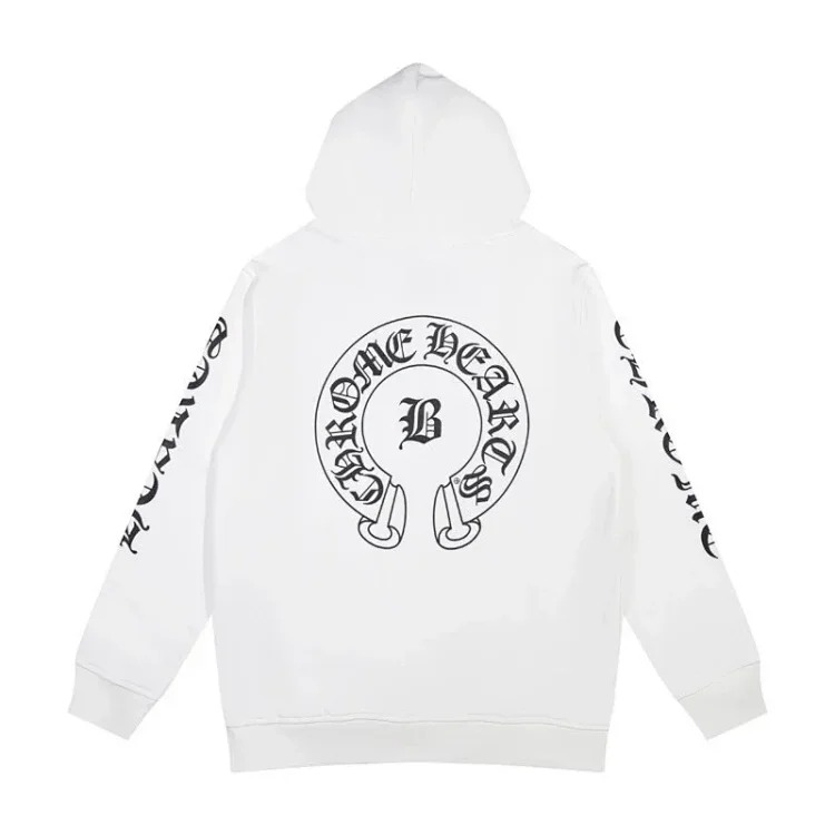 CH cross hooded sweatshirt is versatile and fashionable