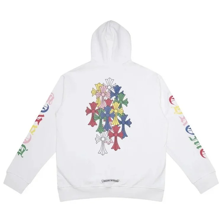CH cross hooded sweatshirt is versatile and fashionable