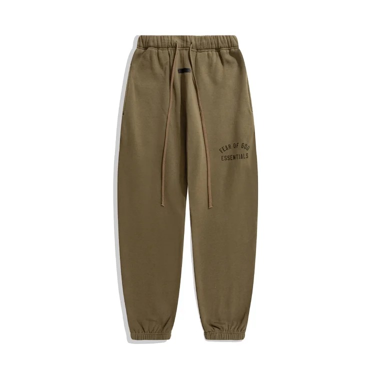Multi-thread curved flocked letter trousers(pic6) Multi-thread curved flocked letter trousers