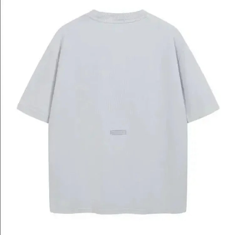 AC washed distressed printed 1996 short-sleeved sweatshirt hoodie