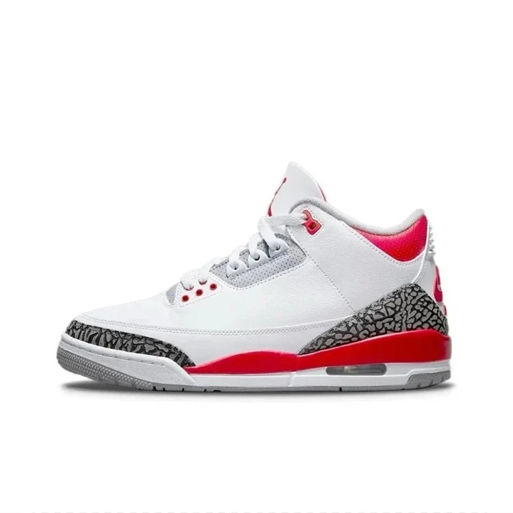 AJ3 mid-range Hiroshi Fujiwara black and white Cardinal white wine red white cement small lightning white blue Wizards Lakers white orange white red small fear cool gray gray blue white brow