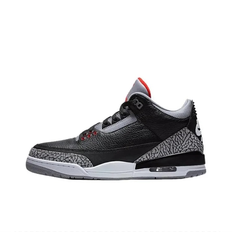AJ3 mid-range Hiroshi Fujiwara black and white Cardinal white wine red white cement small lightning white blue Wizards Lakers white orange white red small fear cool gray gray blue white brow