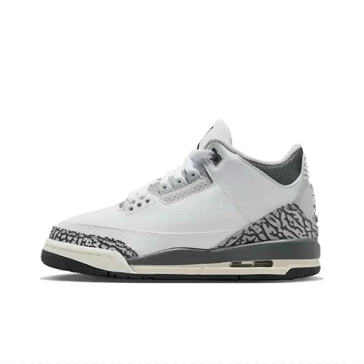 AJ3 mid-range Hiroshi Fujiwara black and white Cardinal white wine red white cement small lightning white blue Wizards Lakers white orange white red small fear cool gray gray blue white brow