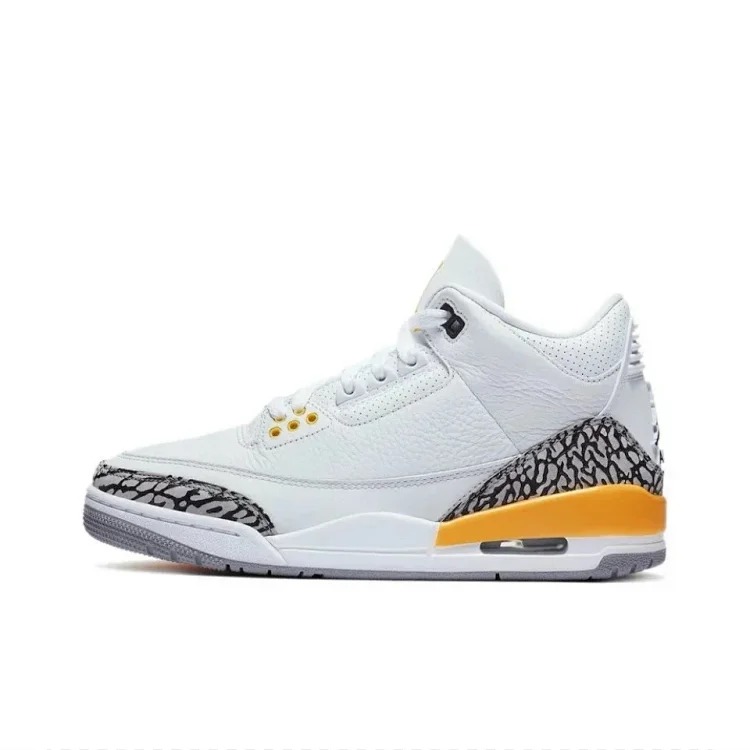 AJ3 mid-range Hiroshi Fujiwara black and white Cardinal white wine red white cement small lightning white blue Wizards Lakers white orange white red small fear cool gray gray blue white brow