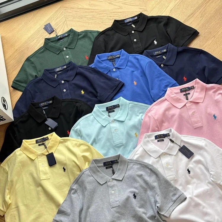 Asics Basic short-sleeved POLO shirts for men and women
