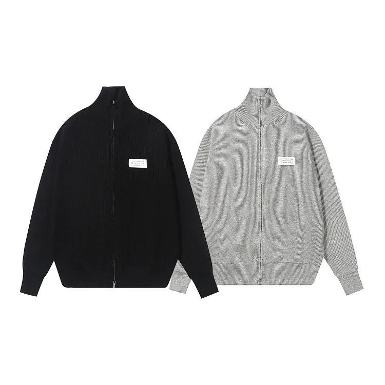 MM6 Cardigan Sweater Lazy Style Jacket Loose Women's Wool Sweater