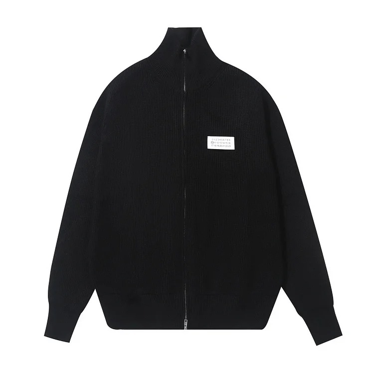MM6 Cardigan Sweater Lazy Style Jacket Loose Women's Wool Sweater