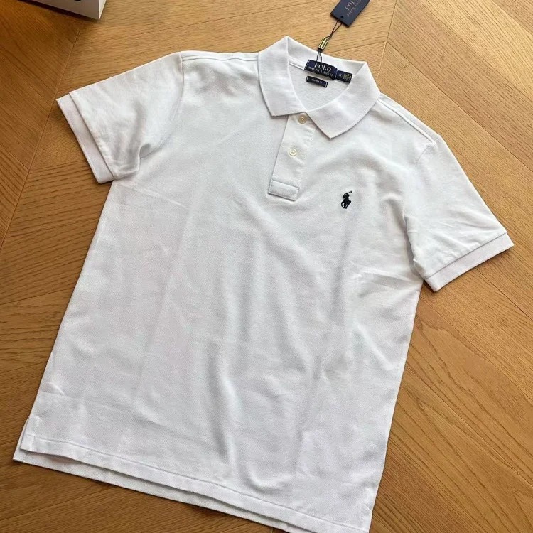 RL pony embroidered short-sleeved POLO shirt for men and women