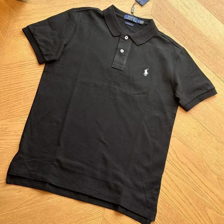 RL pony embroidered short-sleeved POLO shirt for men and women