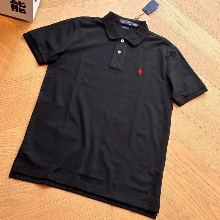 RL pony embroidered short-sleeved POLO shirt for men and women