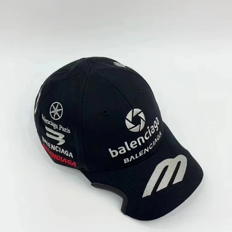 Blniegas Paris hat B house letter embroidery logo baseball cap for men and women sun protection peaked cap
