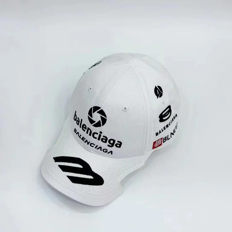 Blniegas Paris hat B house letter embroidery logo baseball cap for men and women sun protection peaked cap