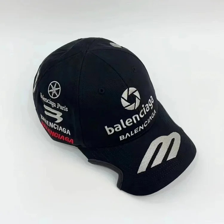 Blniegas Paris hat B house letter embroidery logo baseball cap for men and women sun protection peaked cap