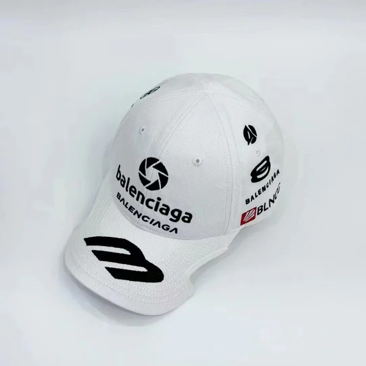 Blniegas Paris hat B house letter embroidery logo baseball cap for men and women sun protection peaked cap