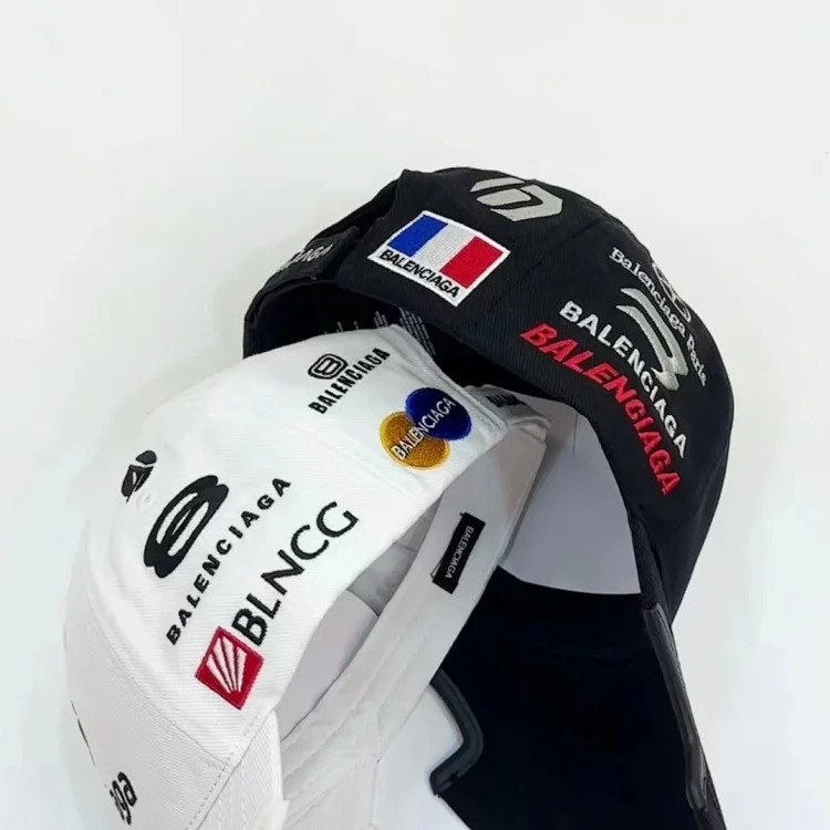 Blniegas Paris hat B house letter embroidery logo baseball cap for men and women sun protection peaked cap