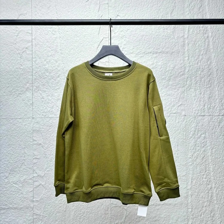 Casual loose round neck lens pullover sweatshirt