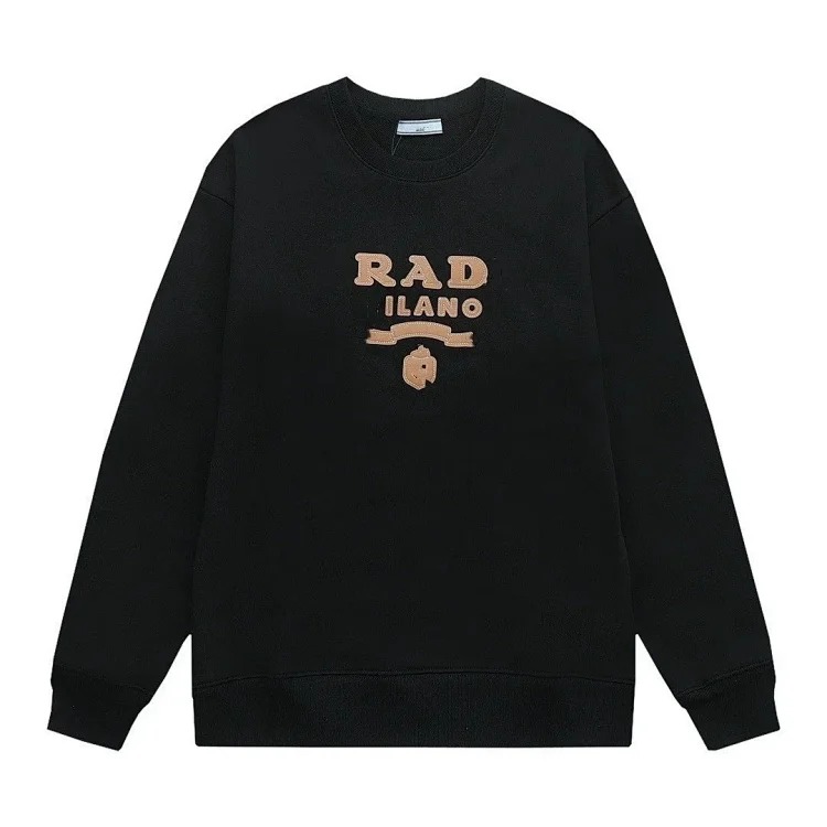 Correct version.Pulajia 24 series triangle label autumn and Pujia high men's and women's long-sleeved T-shirts and sweatshirts