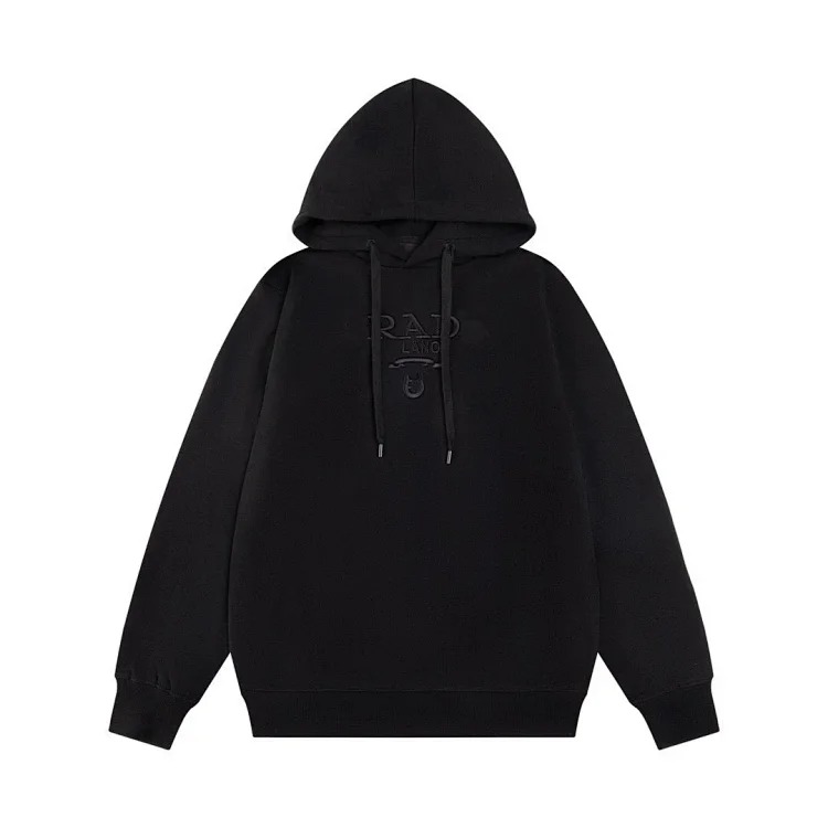 Correct version.Pulajia 24 series triangle label autumn and Pujia high men's and women's long-sleeved T-shirts and sweatshirts