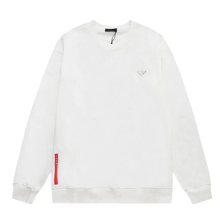 Correct version.Pulajia 24 series triangle label autumn and Pujia high men's and women's long-sleeved T-shirts and sweatshirts