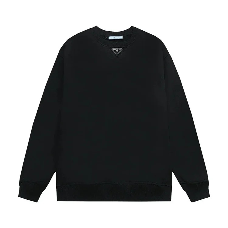 Correct version.Pulajia 24 series triangle label autumn and Pujia high men's and women's long-sleeved T-shirts and sweatshirts