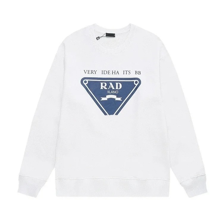 Correct version.Pulajia 24 series triangle label autumn and Pujia high men's and women's long-sleeved T-shirts and sweatshirts